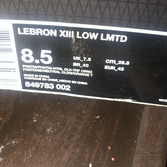 Lebron  XIII Low LMTD - Picture 8 of 8